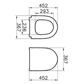 Vitra Sento Slim Soft Klozet Kapağı 120-003-009 - 4