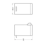 VitrA Arkitekta Çöp Kovası 5 Litre A44055 thumbnail 2