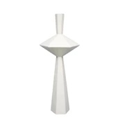 Vitale Nari Ayaklı Kübik Dekor Beyaz AK.EP0053-B thumbnail 2