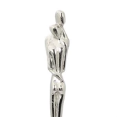 Vitale Metal Sarılan Çift Obje 15x63 cm AK.IJ0021 - 3