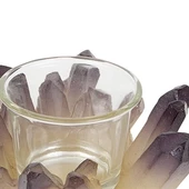 Vitale Dragon Dekoratif Ametist Mumluk 11x6 cm AK.ID0033 - 2