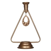 Vitale Rusty Gold Çan Modeli Mumluk 13x36 cm AK.GN0007 - 1