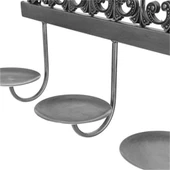 Vitale Raw Taşlı Metal Mumluk 5x30 cm AK.GA0001 - 5