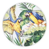 Vitale Pera Papağanlar Ahşap Tablo 80x80 cm AK.FW0027 - 1
