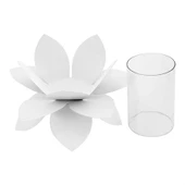 Vitale Şiva Nilüfer Metal Mumluk 25x19 cm AK.FQ0033 - 3