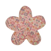 Vitale Şiva Çiçek Desenli Dekoratif Pembe Papatya Büyük Boy AK.FQ0019 - 1