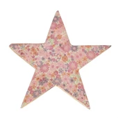Vitale Şiva Çiçek Desenli Dekoratif Yıldız Pembe Küçük Boy AK.FQ0018-P thumbnail 1