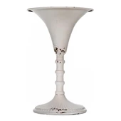 Vitale Sahara Beyaz Metal Vazo AK.ER0112 - 4