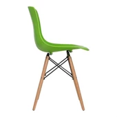 Vitale Maya Ahşap Ayaklı Sandalye Yeşil MS.SA073 - 7