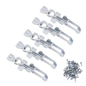 5 Adet Ayarlanabilir Büyük Boy Çelik Kaput Kilidi (Vida Hediyeli) - 3