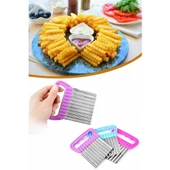 Urve Cips Patates Meyve Dilimleyici Paslanmaz - 1