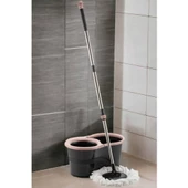 Urve Microfiber Süper Mop Set 360 Pembe - 5