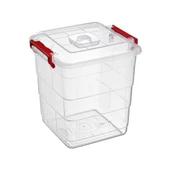 Follow Me Tetris Kare Saklama Kabı 15 Lt - 1
