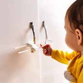 Piev Raylı Dolap Kilidi - 1