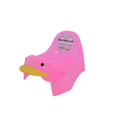 Follow Me Şeffaf Ördek Lazımlık Pembe - 1