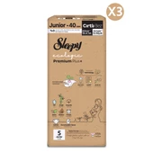 Sleepy Ecologic Premium Plus Avantajlı Paket Bebek Bezi 5 Numara Junior 120 Adet - 2