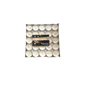 Tea Lights Mum 50 Li Paket Beyaz - 1