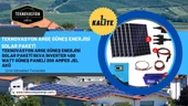 Teknovasyon Arge Güneş Enerjisi Bağ Evi Solar Paketi 5KVA İnverter 330W Güneş Paneli 150AH Jel Akü - 9