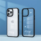 İphone 13 Pro Metal Kamera Çerçeveli Kenarları Renkli Kılıf - 8