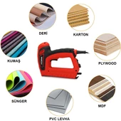 Kobb Kbz200 8-16Mm Zımba Ve 15-16Mm Profesyonel Çivi Çakma Makinesi + 3000 Adet Yedek Zımba Ve Çivi thumbnail 5