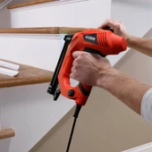 KOBB KBZ90 15-25mm Zımba ve 15-32mm Profesyonel Çivi Çakma Makinesi + 3000 adet Yedek Zımba ve Çivi - 4