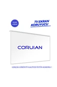 CORUIAN  Sony Kd-75x85j Uyumlu Tv Ekran Koruyucu / 3mm Ekran Koruma Paneli thumbnail 2