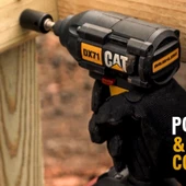 Cat Dx12k 18Volt/2.0Ah Li-İon Çift Akülü Kömürsüz Profesyonel Darbeli Matkap+Dx71 Kömürsüz Darbeli Tornavida Kombo Set - 6