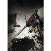 CAT DX21 18Volt 4.0Ah 2.2J Li-ion Çift Akülü Şarjlı Kömürsüz Profesyonel SDS-Plus Pnömatik Kırıcı/Delici - 11