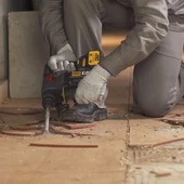 CAT DX21 18Volt 4.0Ah 2.2J Li-ion Çift Akülü Şarjlı Kömürsüz Profesyonel SDS-Plus Pnömatik Kırıcı/Delici - 8