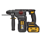 CAT DX21 18Volt 4.0Ah 2.2J Li-ion Çift Akülü Şarjlı Kömürsüz Profesyonel SDS-Plus Pnömatik Kırıcı/Delici - 2