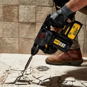 CAT DX21 18Volt 4.0Ah 2.2J Li-ion Çift Akülü Şarjlı Kömürsüz Profesyonel SDS-Plus Pnömatik Kırıcı/Delici - 4