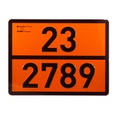 ADR Uyarı Levhası Alüminyum 23/2789 İkaz ve Yönlendirme Levhası - 1