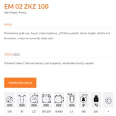 Emes EM02 ZKZ 100 Sabit Maşalı Frensiz Kemik Teker 100 mm 140 Kg - 2