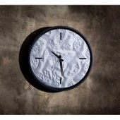 Rehome Ron Saat | Ceviz Kaplamalı Modern Duvar Saati | 55 cm Çap Duvar Saati thumbnail 8