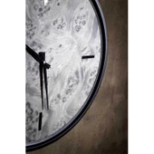 Rehome Ron Saat | Ceviz Kaplamalı Modern Duvar Saati | 55 cm Çap Duvar Saati thumbnail 9