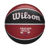 Wilson NBA Team Tribute Chicago Bulls Basket Topu - 1