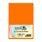 Renkli A-4 Fotokopi Kağıdı 25 li 1 Paket Artlantis Fotokopi Renkli A4 Kağıdı - 8