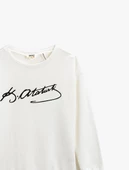 Koton Atatürk İmzalı Sweatshırt - 3