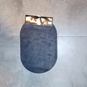 Hometarz Tekli Banyo Paspası Kaymaz Taban - 5