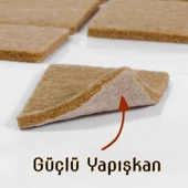 Masa Sandalye Parke Zemin Koruyucu Keçe Yapışkanlı 40 mm (15'Li PAKET) - 2