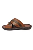 Sultan 106 Hakiki Deri Fashion Taban Erkek Terlik - 6
