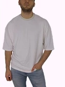 Oversize Waffle Erkek Tişört thumbnail 3