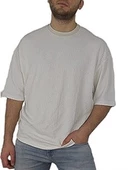 Oversize Waffle Erkek Tişört thumbnail 2