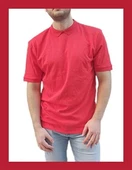 Polo Yaka Kırmızı T-Shirt 1087 - 2