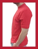 Polo Yaka Kırmızı T-Shirt 1087 - 5