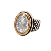 Quartz Taşlı Erkek Yüzüğü  170030206G17Y - 2