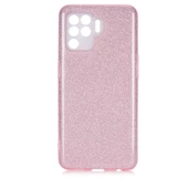 Oppo Reno 5 Lite Kılıf Simli Renkli Silikon - 6
