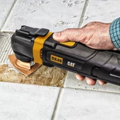 CAT DX49.1 350Watt Profesyonel Çok Amaçlı Devir Ayarlı Kesme Raspalama ve Zımpara + 14 Adet Aksesuar - 12