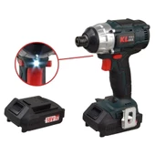 Klpro18Volt/2.0Ah Li-ion Kömürsüz Prof. Torklu Darbeli Vidalama Kldv18B-20 - 2