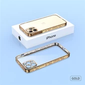 İphone 13 Pro Plating Kreatif Desenli Silikon Telefon Kılıfı thumbnail 8